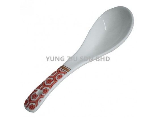 3#CERAMICS SPOON(FUGUI FUMEI)(1P)CNY(10072)